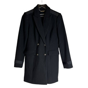 White House Black Market Tuxedo Military Blazer jacket Coat